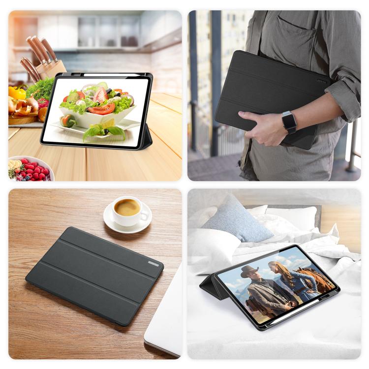 For Xiaomi Pad 7S Pro 12.5 DUX DUCIS Domo Series Magnetic Flip Leather Tablet Case