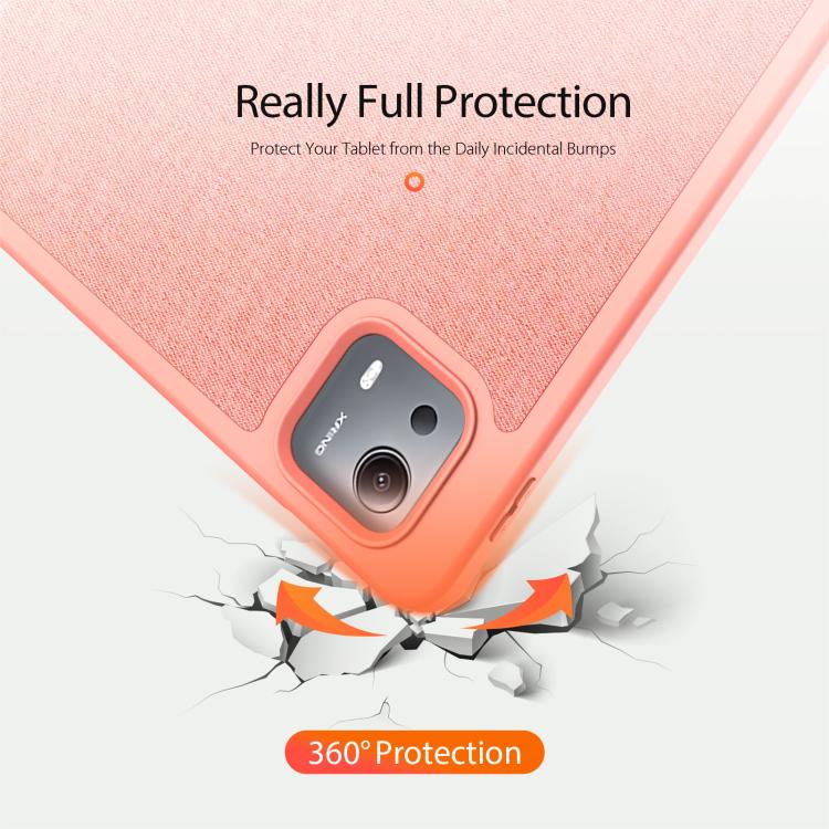 For Xiaomi Pad 7S Pro 12.5 DUX DUCIS Domo Series Magnetic Flip Leather Tablet Case