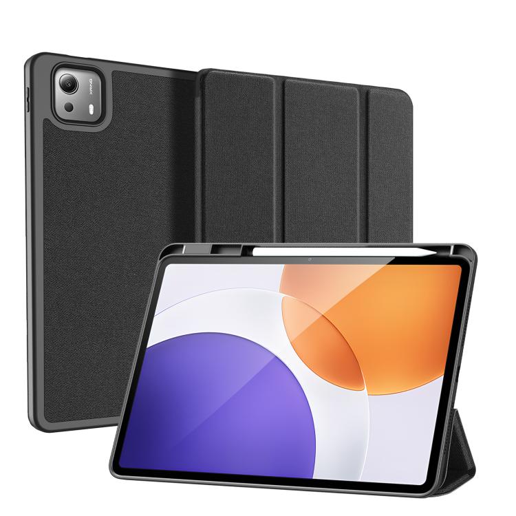 For Xiaomi Pad 7S Pro 12.5 DUX DUCIS Domo Series Magnetic Flip Leather Tablet Case