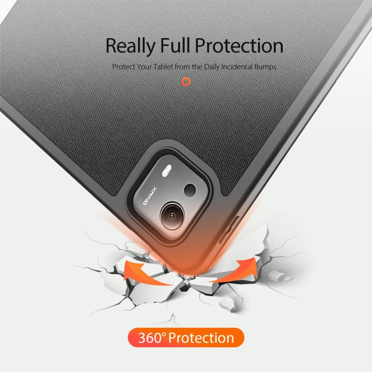 For Xiaomi Pad 7S Pro 12.5 DUX DUCIS Domo Series Magnetic Flip Leather Tablet Case