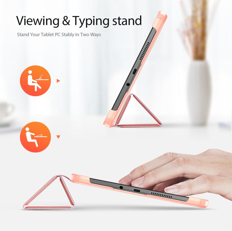 For Redmi Pad 2 SE 9.7 inch 2026 DUX DUCIS Domo Series Magnetic Flip Leather Tablet Case