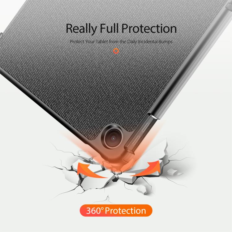 For Redmi Pad 2 SE 9.7 inch 2026 DUX DUCIS Domo Series Magnetic Flip Leather Tablet Case
