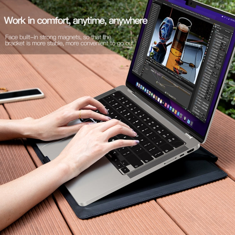 15-16 inch Universal Laptop Magnetic Holder Stitching Inner Bag