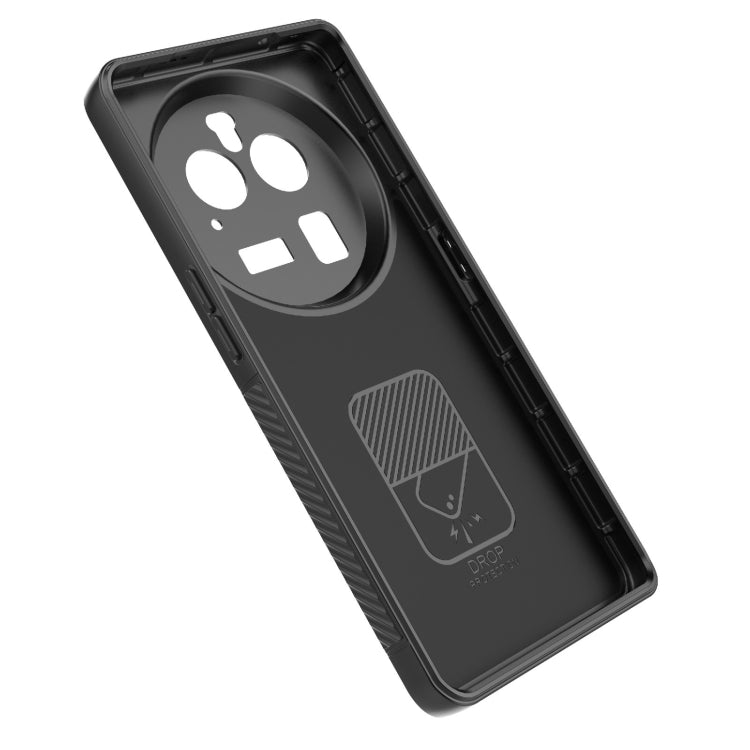 For OPPO Find X6 Pro 5G Wavy Textured Phone Case