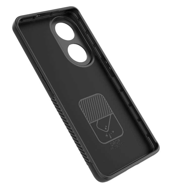 For OPPO Reno8 T 5G Wavy Textured Phone Case