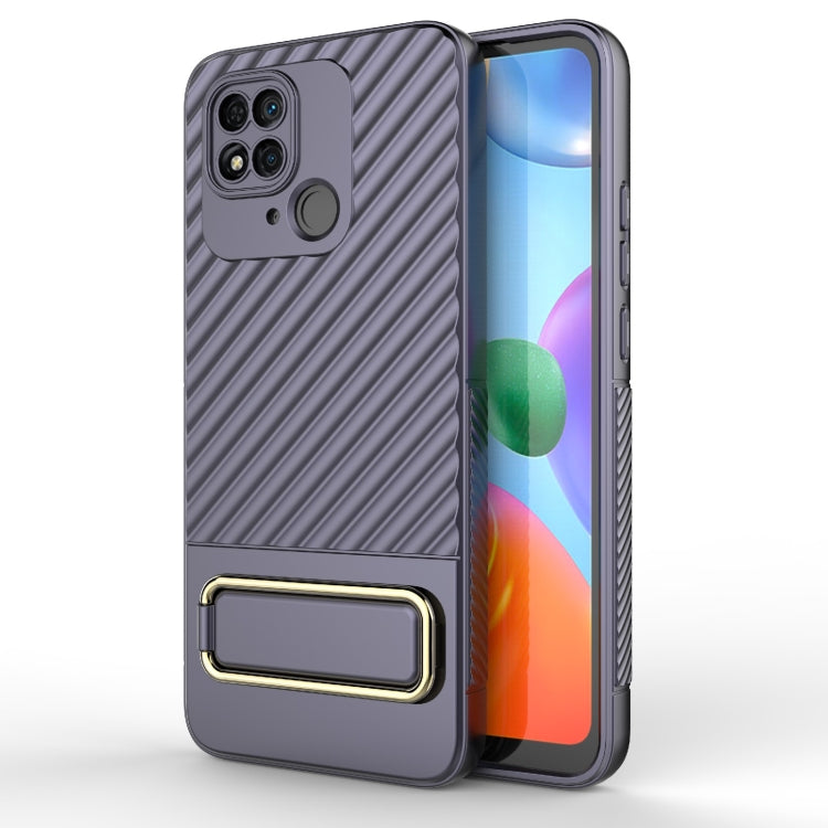 For Xiaomi Redmi 10C Global Wavy Textured Phone Case