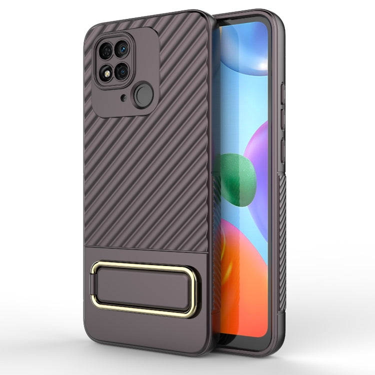 For Xiaomi Redmi 10C Global Wavy Textured Phone Case