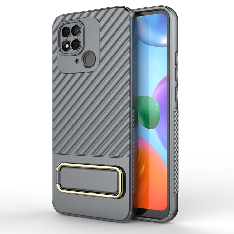 For Xiaomi Redmi 10C Global Wavy Textured Phone Case