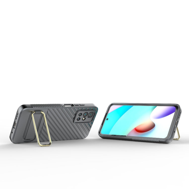 For Xiaomi Redmi 10 Wavy Textured Phone Case