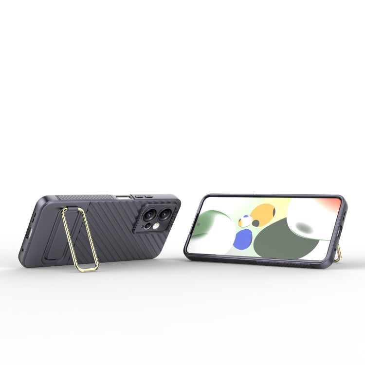 For Xiaomi Redmi Note 12 4G Global Wavy Textured Phone Case