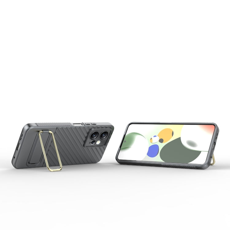 For Xiaomi Redmi Note 12 4G Global Wavy Textured Phone Case