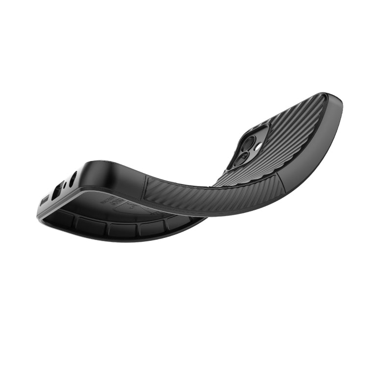 For Samsung Galaxy A04 Wavy Textured Phone Case