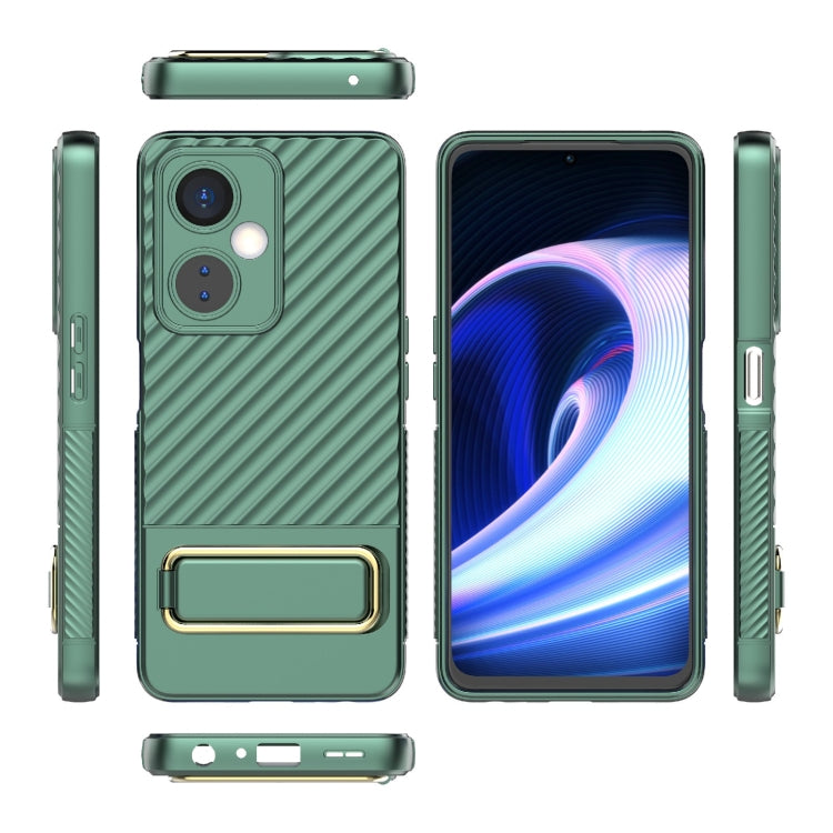 For OnePlus Nord CE 3 Wavy Textured Phone Case