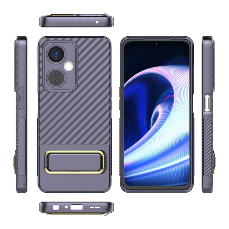 For OnePlus Nord CE 3 Wavy Textured Phone Case