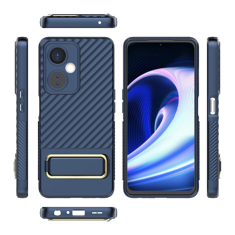 For OnePlus Nord CE 3 Wavy Textured Phone Case