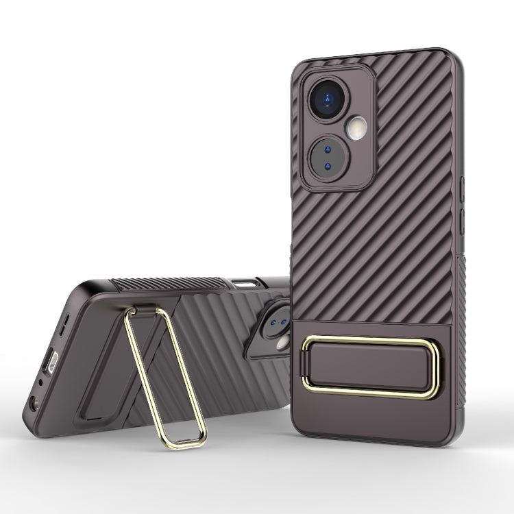 For OnePlus Nord CE 3 Wavy Textured Phone Case