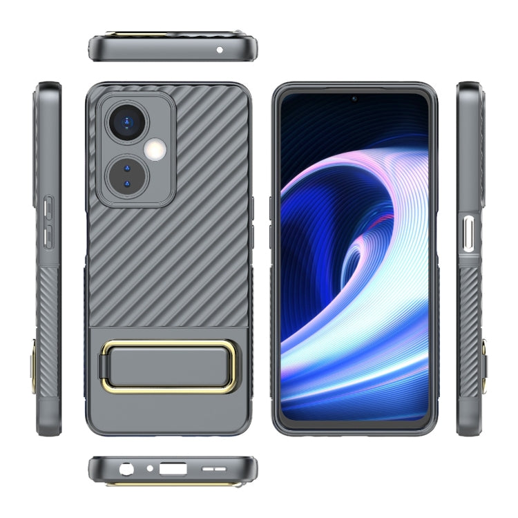 For OnePlus Nord CE 3 Wavy Textured Phone Case