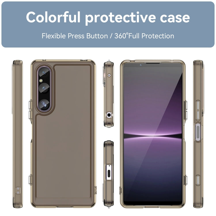 For Sony Xperia 1 V Candy Series TPU Phone Case