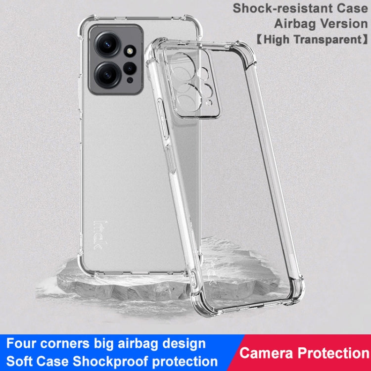 For Xiaomi Redmi Note 12 4G Global imak Shockproof Airbag TPU Phone Case