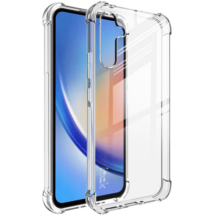 For Samsung Galaxy A34 5G imak Shockproof Airbag TPU Phone Case