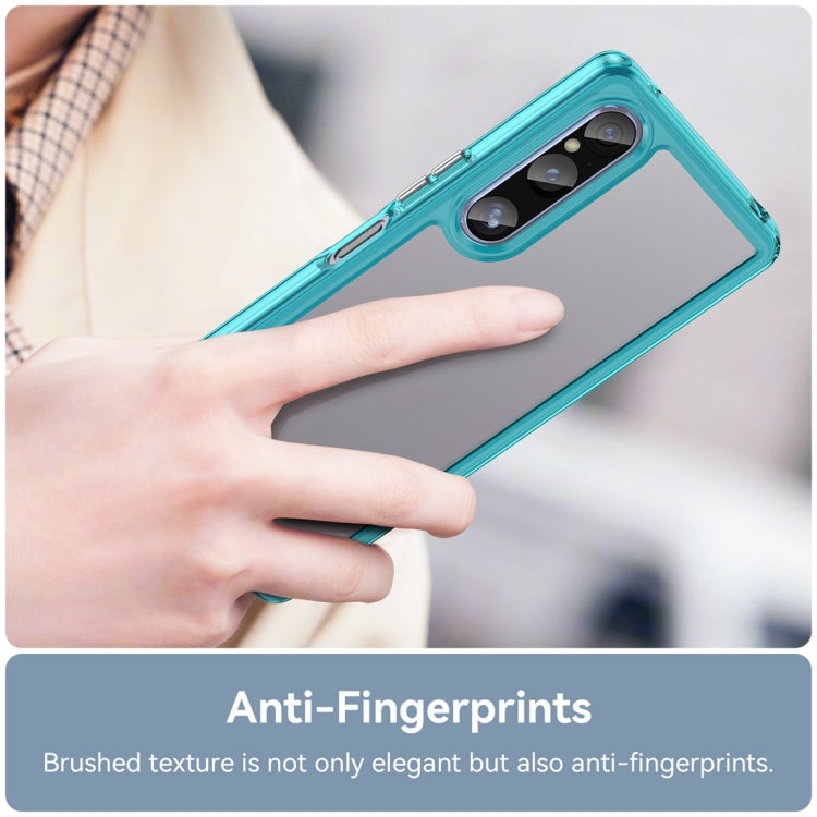 For Sony Xperia 1 V Colorful Series Acrylic + TPU Phone Case