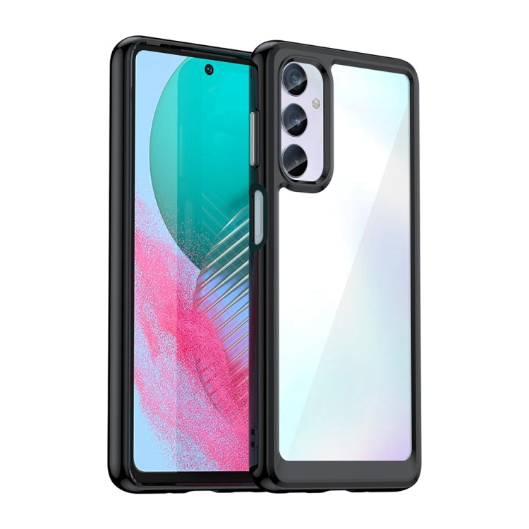 For Samsung Galaxy M54 5G Colorful Series Acrylic + TPU Phone Case