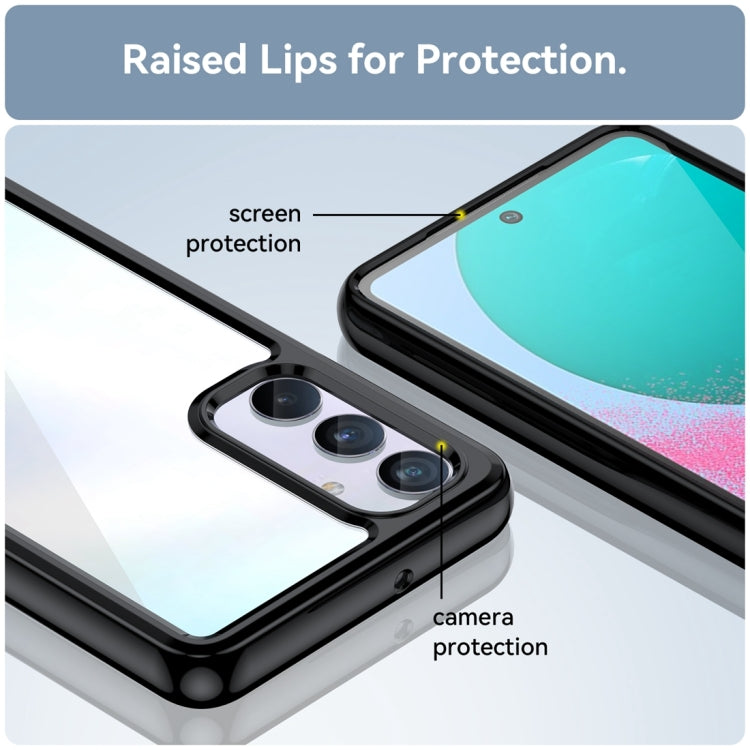 For Samsung Galaxy M54 5G Colorful Series Acrylic + TPU Phone Case