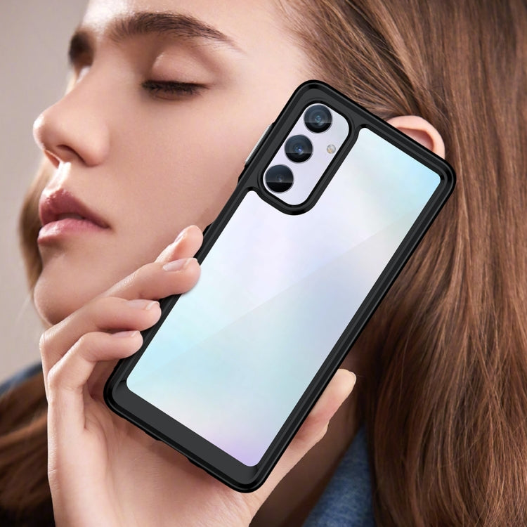 For Samsung Galaxy M54 5G Colorful Series Acrylic + TPU Phone Case
