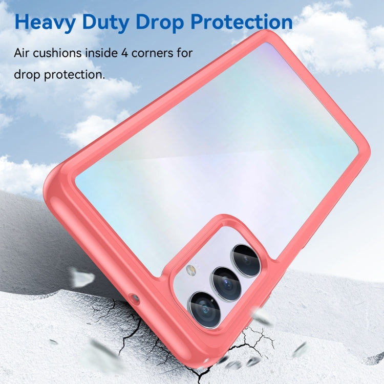 For Samsung Galaxy M54 5G Colorful Series Acrylic + TPU Phone Case