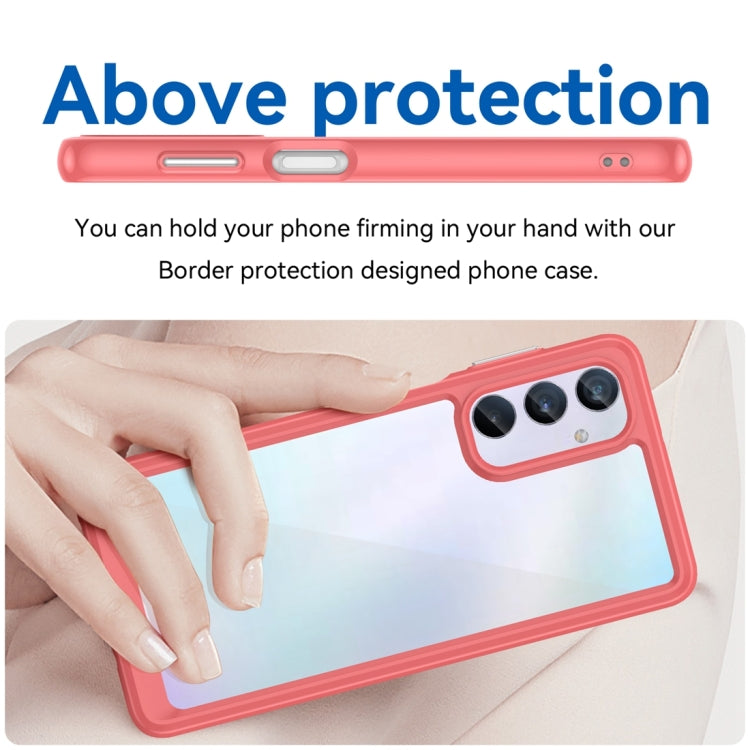 For Samsung Galaxy M54 5G Colorful Series Acrylic + TPU Phone Case