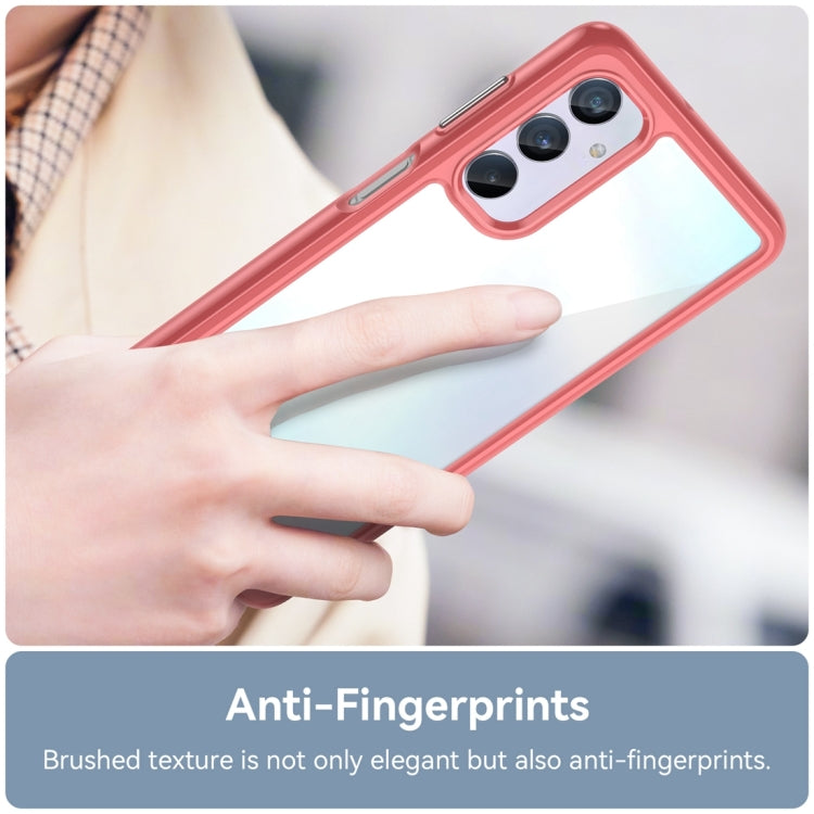 For Samsung Galaxy M54 5G Colorful Series Acrylic + TPU Phone Case
