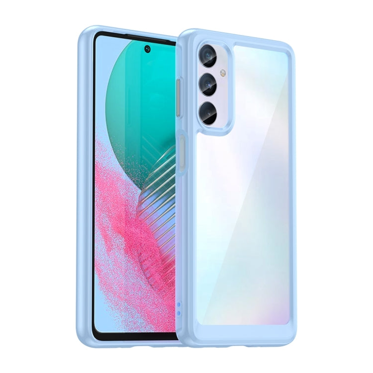 For Samsung Galaxy M54 5G Colorful Series Acrylic + TPU Phone Case