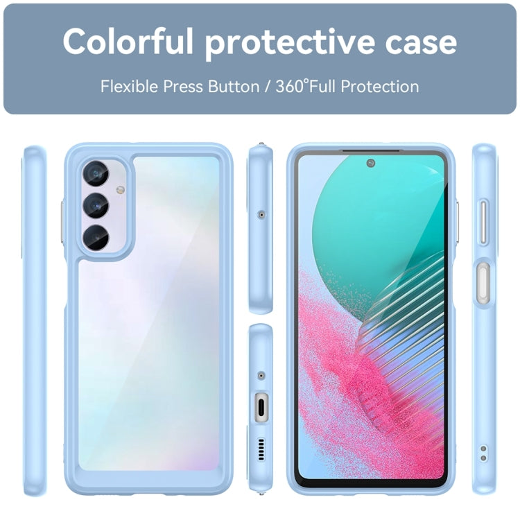 For Samsung Galaxy M54 5G Colorful Series Acrylic + TPU Phone Case