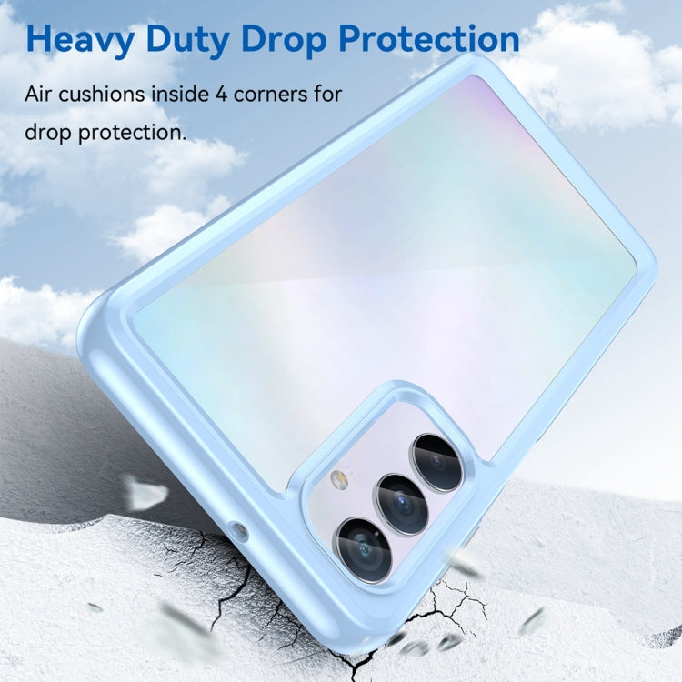 For Samsung Galaxy M54 5G Colorful Series Acrylic + TPU Phone Case