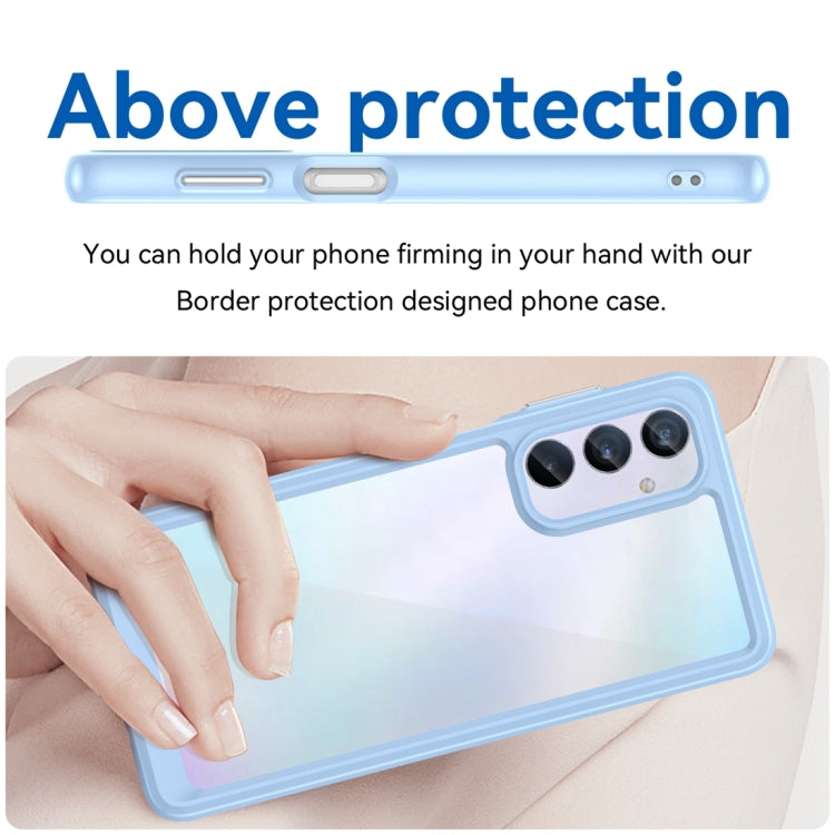 For Samsung Galaxy M54 5G Colorful Series Acrylic + TPU Phone Case