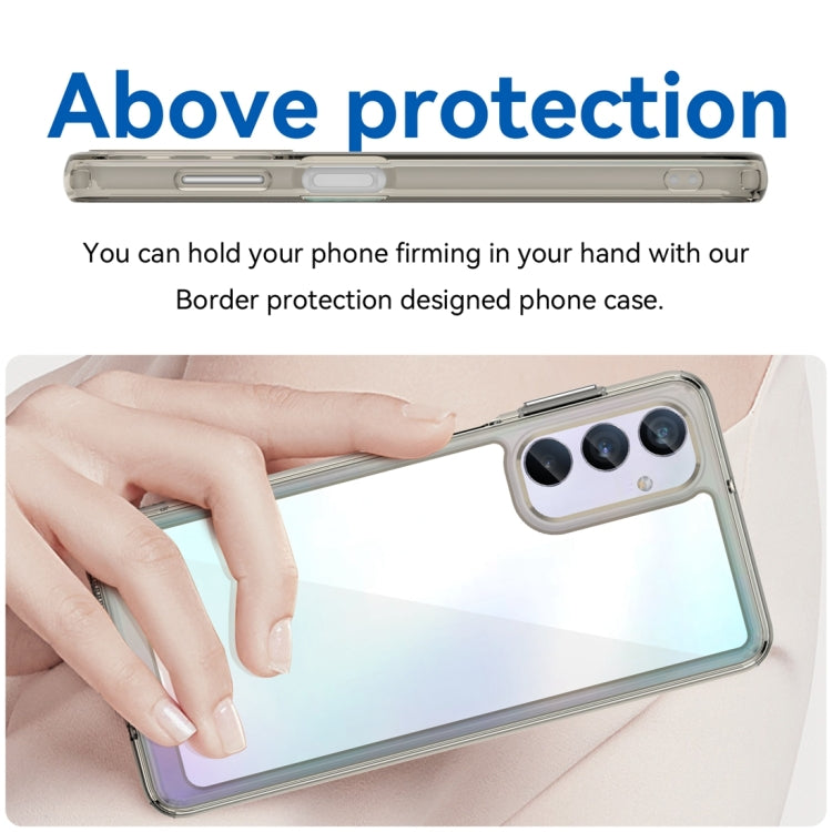 For Samsung Galaxy M54 5G Colorful Series Acrylic + TPU Phone Case