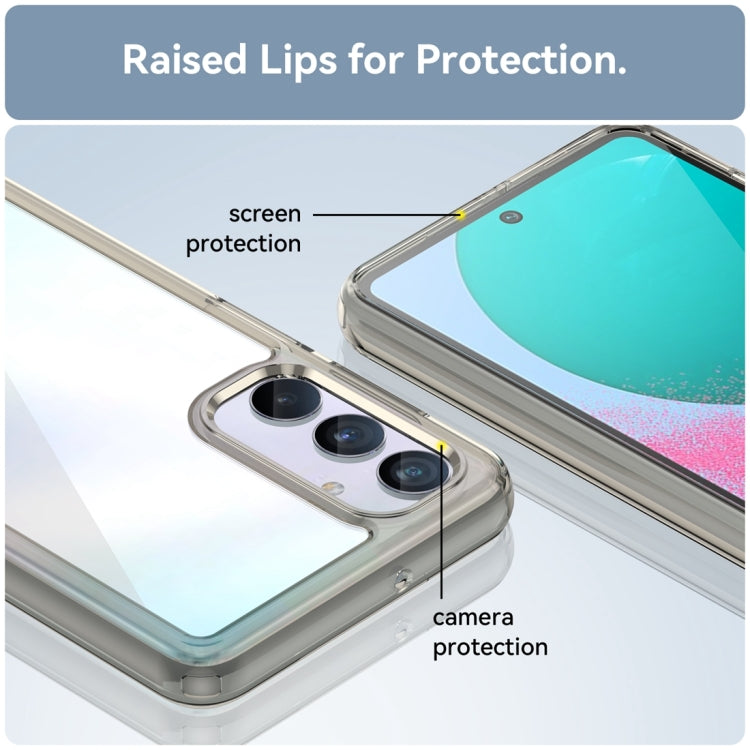 For Samsung Galaxy M54 5G Colorful Series Acrylic + TPU Phone Case