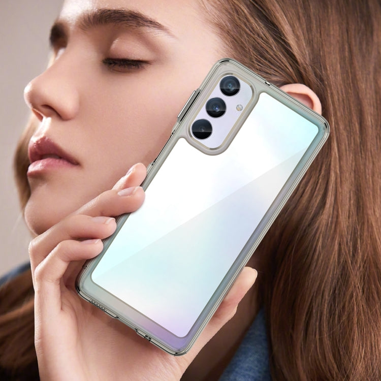 For Samsung Galaxy M54 5G Colorful Series Acrylic + TPU Phone Case