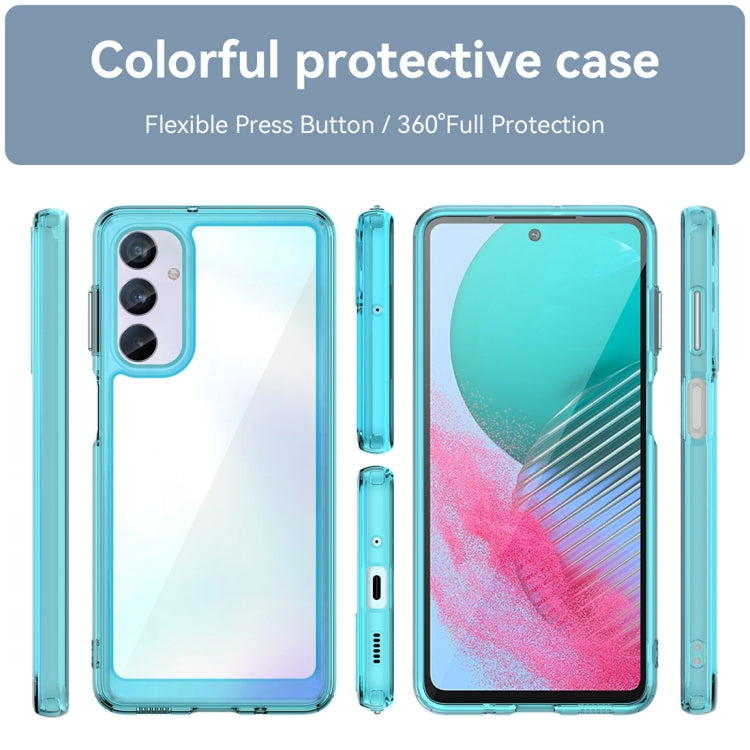For Samsung Galaxy M54 5G Colorful Series Acrylic + TPU Phone Case