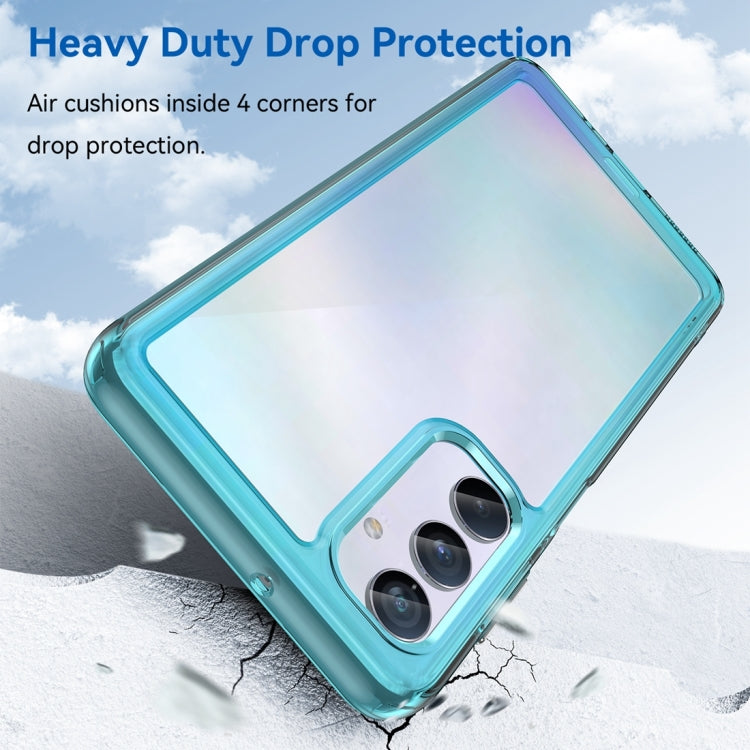For Samsung Galaxy M54 5G Colorful Series Acrylic + TPU Phone Case