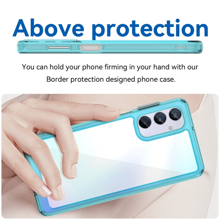 For Samsung Galaxy M54 5G Colorful Series Acrylic + TPU Phone Case