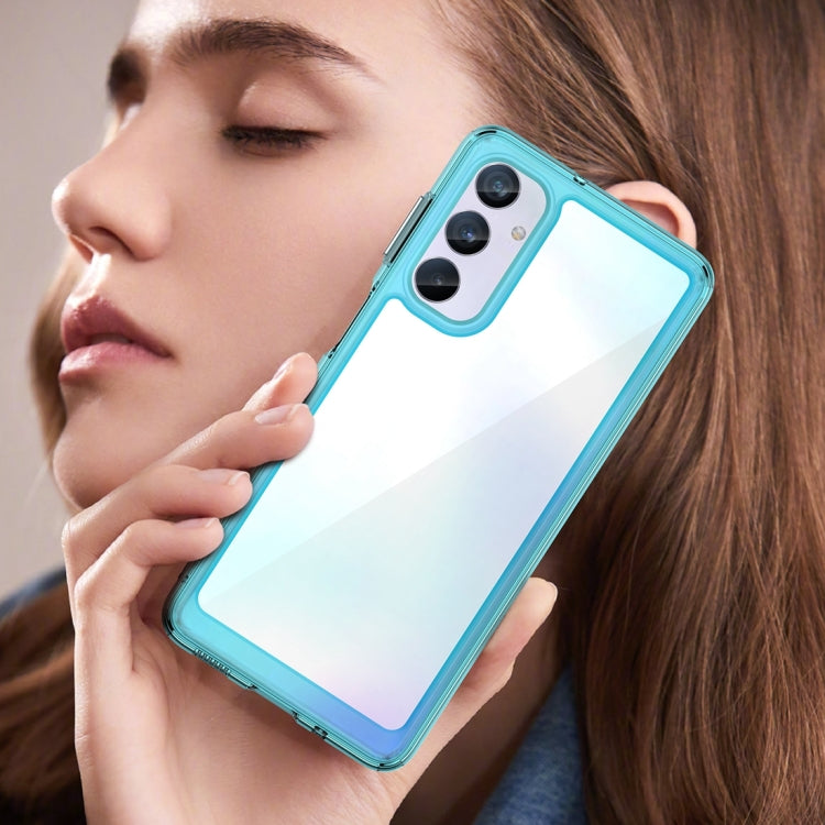 For Samsung Galaxy M54 5G Colorful Series Acrylic + TPU Phone Case