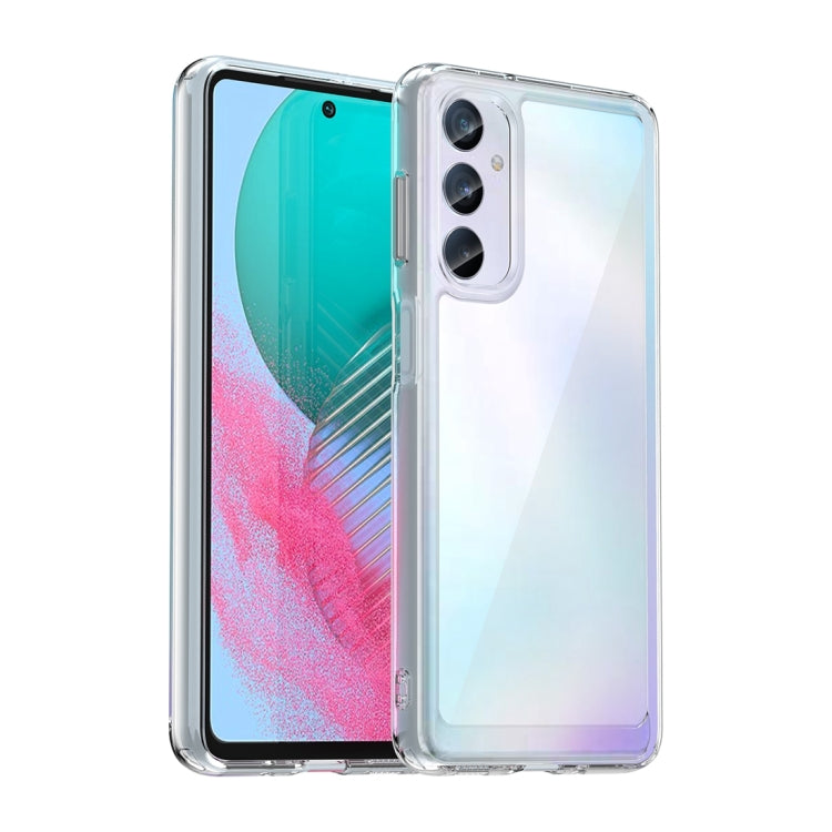 For Samsung Galaxy M54 5G Colorful Series Acrylic + TPU Phone Case