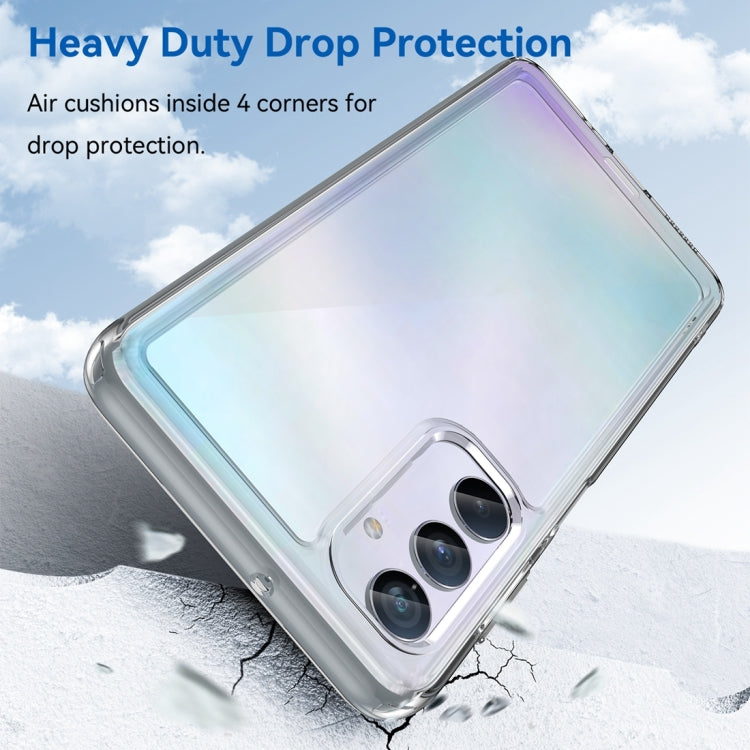 For Samsung Galaxy M54 5G Colorful Series Acrylic + TPU Phone Case
