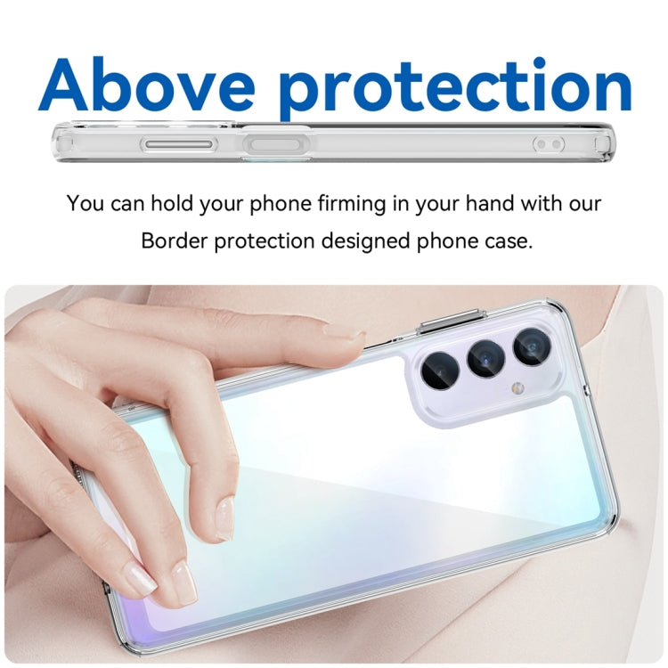 For Samsung Galaxy M54 5G Colorful Series Acrylic + TPU Phone Case
