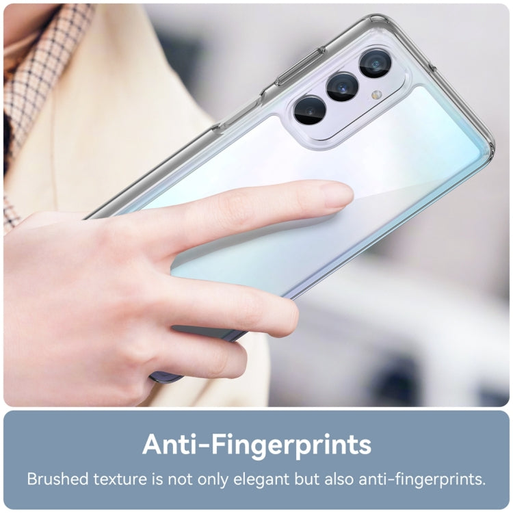 For Samsung Galaxy M54 5G Colorful Series Acrylic + TPU Phone Case