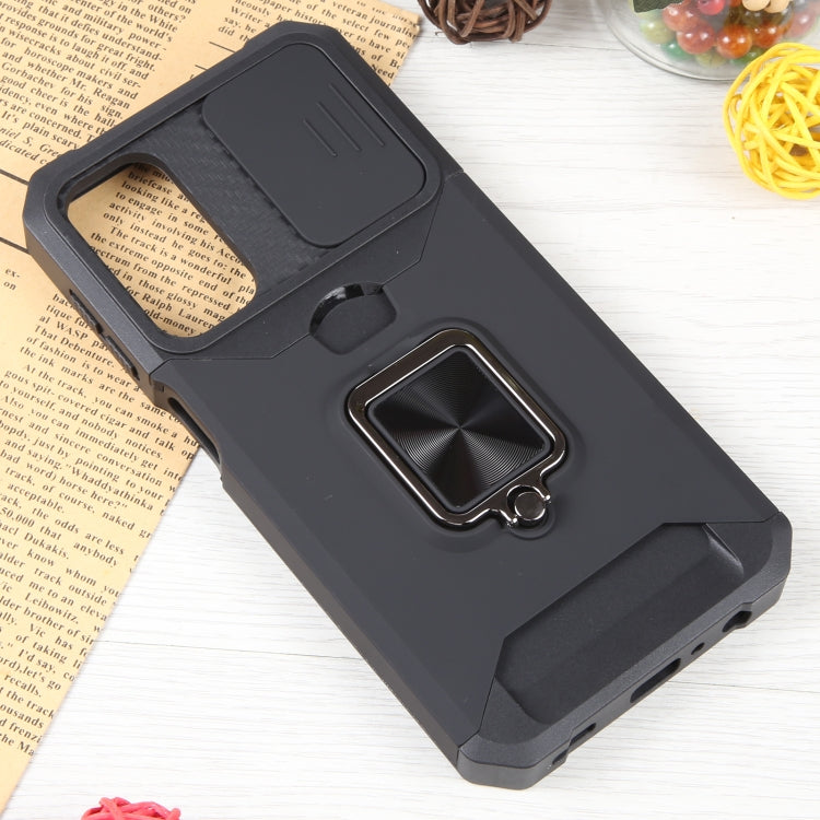 For Samsung Galaxy A24 4G Camera Shield Card Slot PC+TPU Phone Case