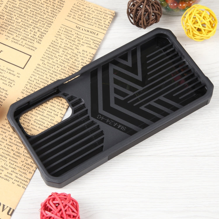 For Samsung Galaxy A24 4G Camera Shield Card Slot PC+TPU Phone Case
