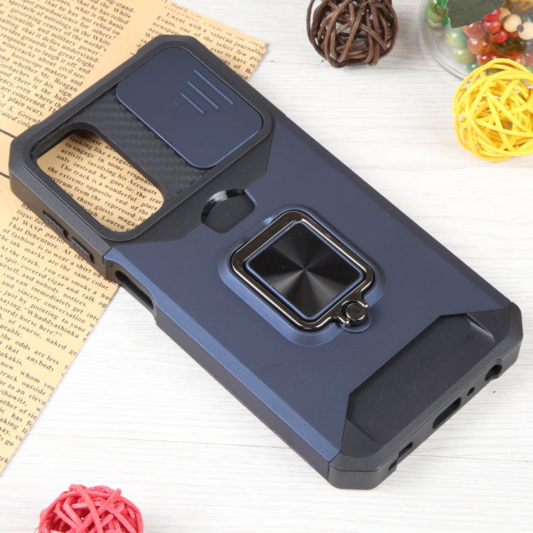 For Samsung Galaxy A24 4G Camera Shield Card Slot PC+TPU Phone Case