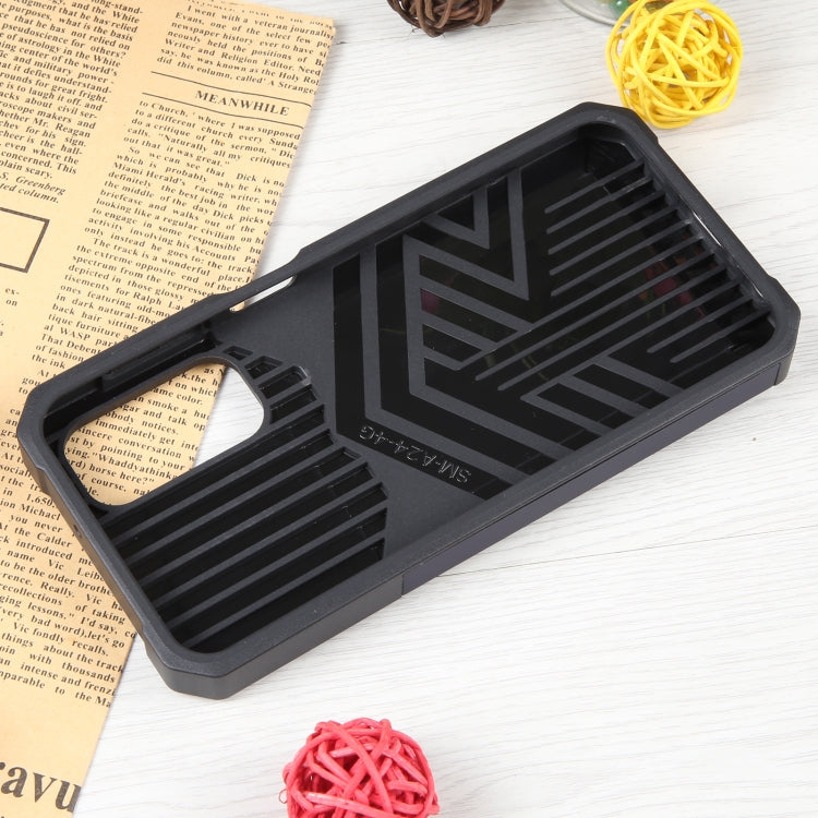 For Samsung Galaxy A24 4G Camera Shield Card Slot PC+TPU Phone Case